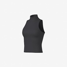 Camiseta Regata Fila Slim Fit Gola Alta Gt Feminina