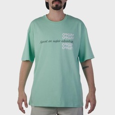 Camiseta Oakley Unfair Advantage Fresh Mint Masculina