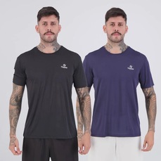 Kit 2 Camisetas Topper Spirit Masculinas