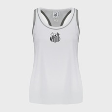 Camiseta Regata Braziline Santos Batimento Feminina