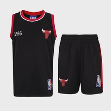 Kit Uniforme Braziline Chicago Bulls Infantil