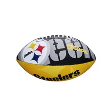 Bola Wilson Futebol Americano Nfl Team Logo Jr Pt - Unissex