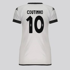 Camisa Vasco Supporter Graphik Feminina 10 Coutinho Kappa Feminina
