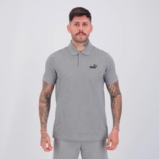 Camisa Polo Puma Essentials No. 1 Logo Pique Masculina