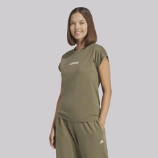 Camiseta adidas SJ Logo Linear Feminina