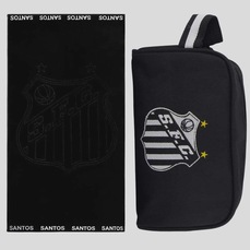 Kit Necessaire Nylon e Toalha de Banho Bouton Santos
