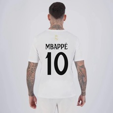 Camisa Real Madrid Soft 10 Mbappé Masculina