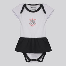 Body Vestido Corinthians Infantil