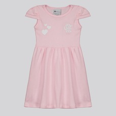 Vestido Flamengo Infantil