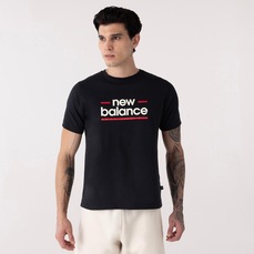 Camiseta New Balance Linear Lines Masculina