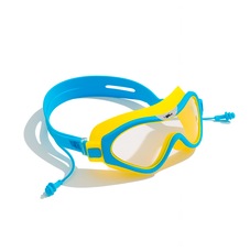 Máscara de Natação Little Kids Gold Sports Flipper High Definition