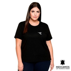 Camiseta Diadora Small Logo Plus Size Feminina
