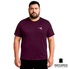 Camiseta Diadora Small Logo Plus Size Masculina