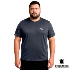 Camiseta Diadora Small Logo Plus Size Masculina