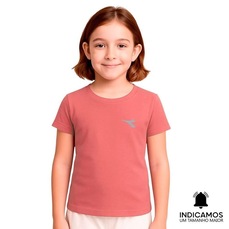 Camiseta Diadora Small Logo Infantil