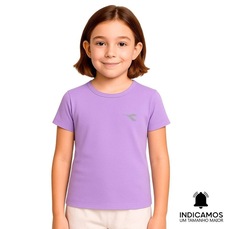 Camiseta Diadora Small Logo Infantil