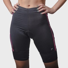 Bermuda de Ciclista Poker Gel Max Comfort Feminina com Bolso
