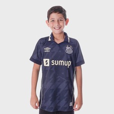 Camisa do Santos III 21/22 Umbro Infantil