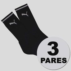 Kit 3 Pares de Meia Puma Cano Longo Unissex