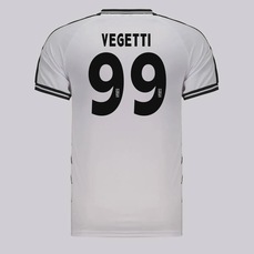 Camisa do Vasco Supporter Block e Preta 99 Vegetti Kappa Masculina