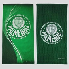 Kit 2 Toalhas de Banho Bouton Palmeiras