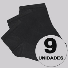 Kit 9 Pares de Meia Selene Sapatilha Infantil