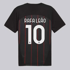 Camisa Milan Pré-Jogo 2025 Puma 10 Rafa Leão Masculina