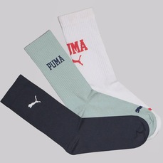 Kit 3 Pares de Meia Puma Cano Longo Masculina