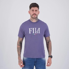 Camiseta Fila Regular Italy Letter Masculina