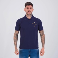 Camisa Polo Cruzeiro Escudo Masculina