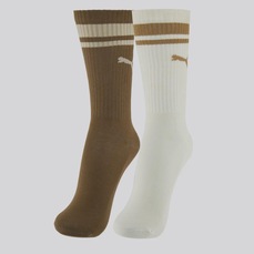 Kit 2 Pares de Meia Puma Cano Longo Unissex