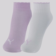 Kit 2 Pares de Meia Puma Cano Baixo Infantil