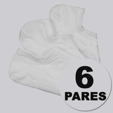 Kit 6 Pares de Meia Lupo Sport Walk Sapatilha Unissex