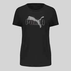 Camiseta Puma ESS Logo Lab Feminina