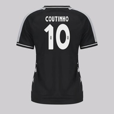 Camisa do Vasco Supporter Block Kappa 10 Coutinho Feminina