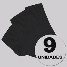 Kit 9 Pares de Meia Selene Cano Curto Feminino