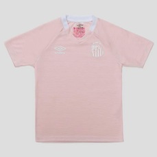 Camisa Umbro Santos Outubro Rosa 2025 Infantil
