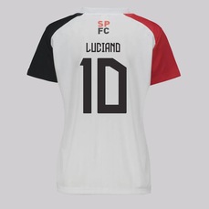 Camisa São Paulo Entrelaço 10 Luciano Feminina