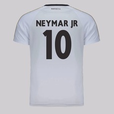 Camisa Santos Estaca 10 Neymar Jr Infantil