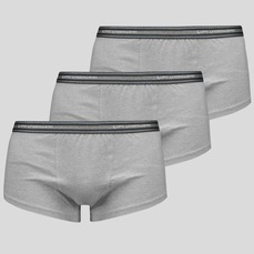 Kit 3 Cuecas Sunga Lupo Basic com Elastano Masculino