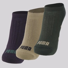 Kit 3 Pares de Meia Puma Sapatilha Invisível