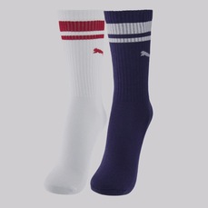 Kit 2 Pares de Meia Puma Cano Longo Unissex