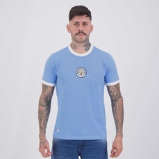 Camisa Manchester City Retrô 1972 Nº 10 Masculina