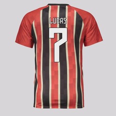 Camisa São Paulo Tricolor 7 Lucas Masculina