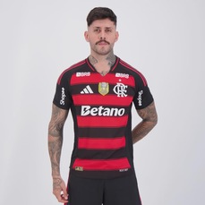 Camisa do Flamengo I 25/26 adidas Jogador Campeão Copa Do Brasil 2024 Masculina