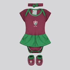 Kit Body Infantil 3 Peças Fluminense