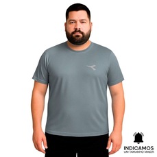Camiseta Diadora Small Logo Plus Size Masculina