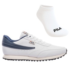 Tênis Masculino Fila Renno Classic Sl + 1 Par de Meia