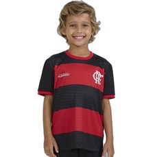 Camiseta Flamengo Emoção Infantil