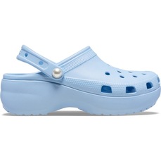 Sandália Unissex Crocs Classic Platform Pearl Clog Blue Calcite
